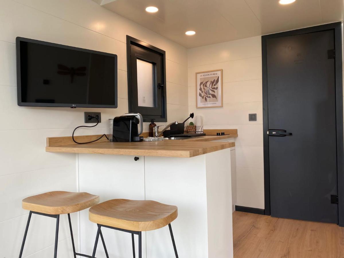Tiny House With Sauna & Jacuzzi Near Amsterdam Vijfhuizen Eksteriør billede