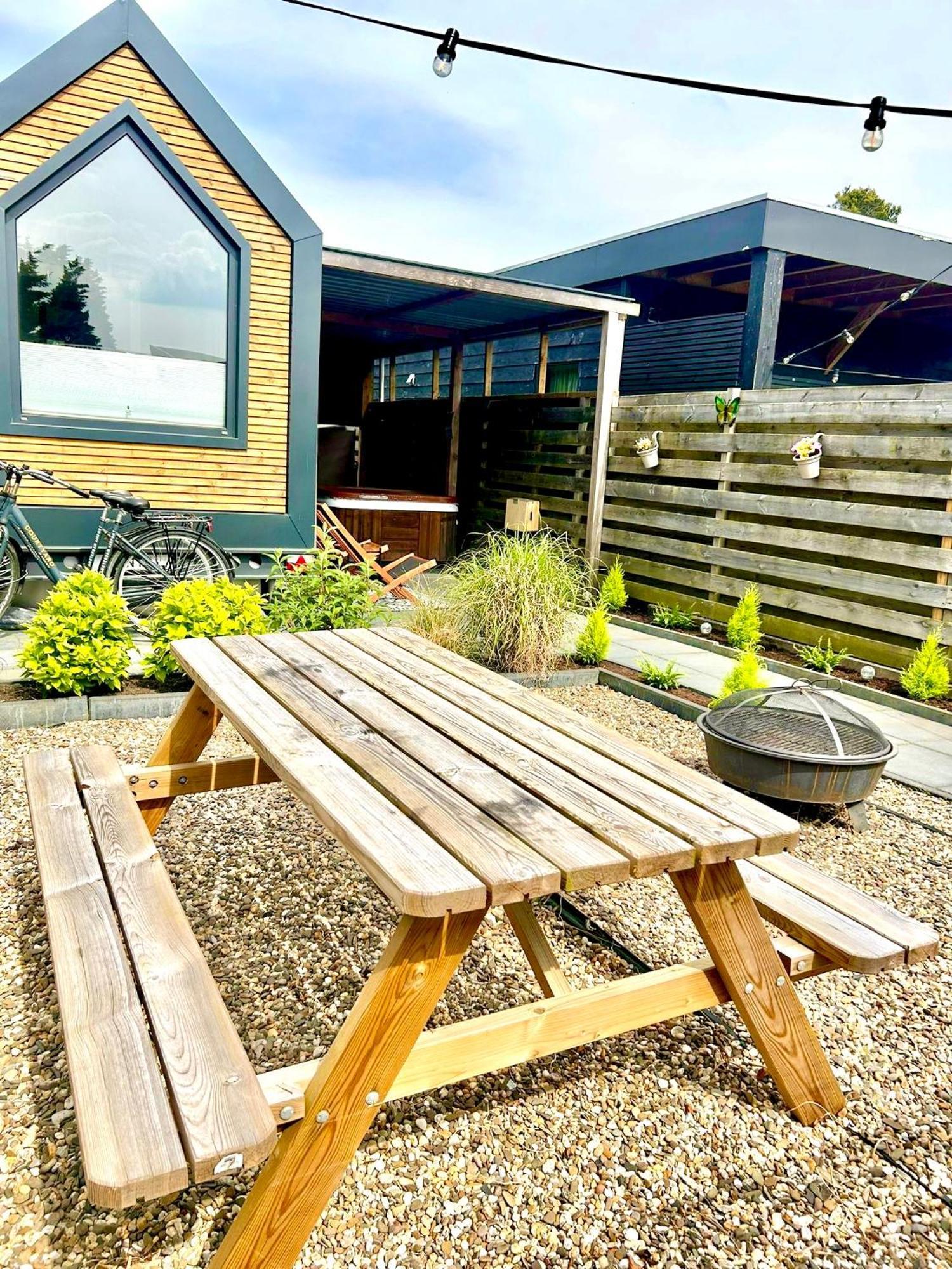 Tiny House With Sauna & Jacuzzi Near Amsterdam Vijfhuizen Eksteriør billede